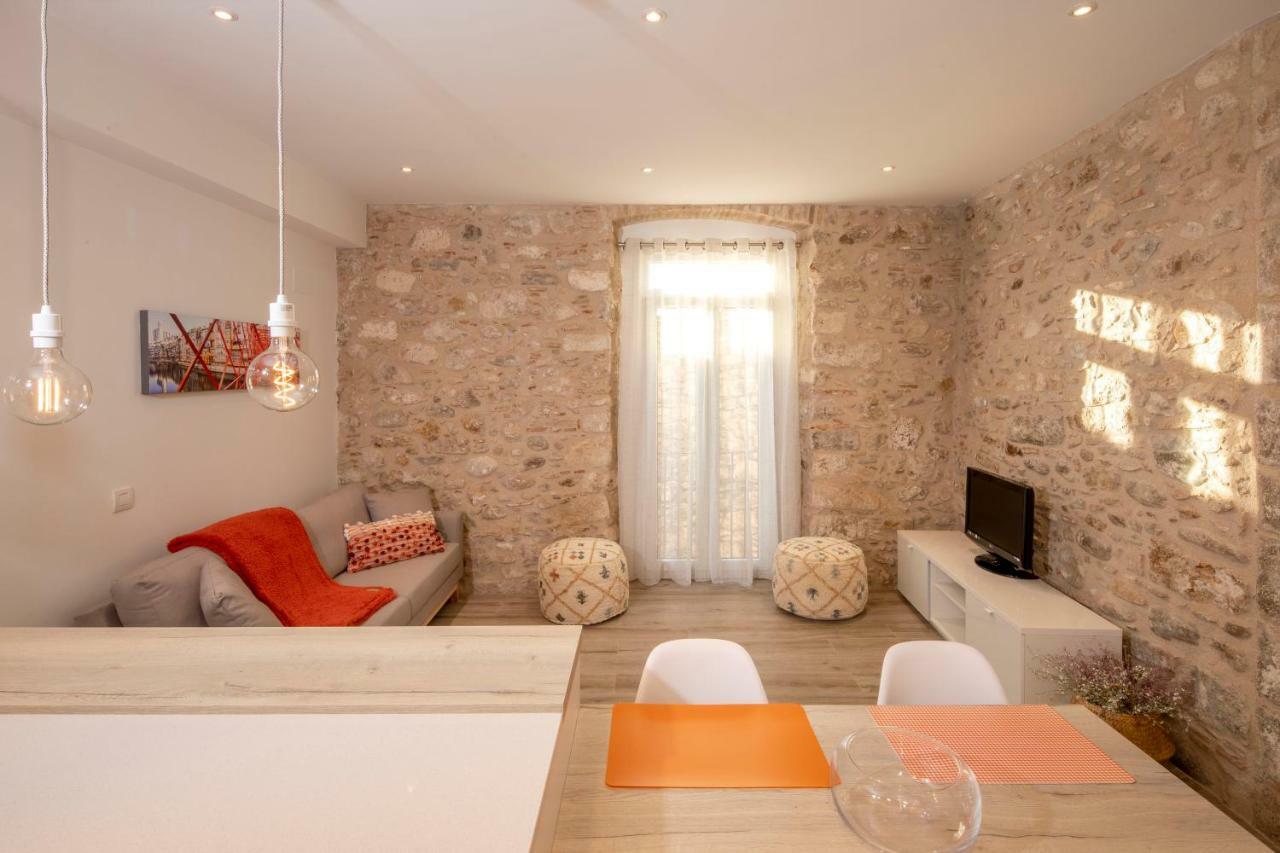 Apartamento Historico En El Barri Vell Girona Lejlighed Eksteriør billede