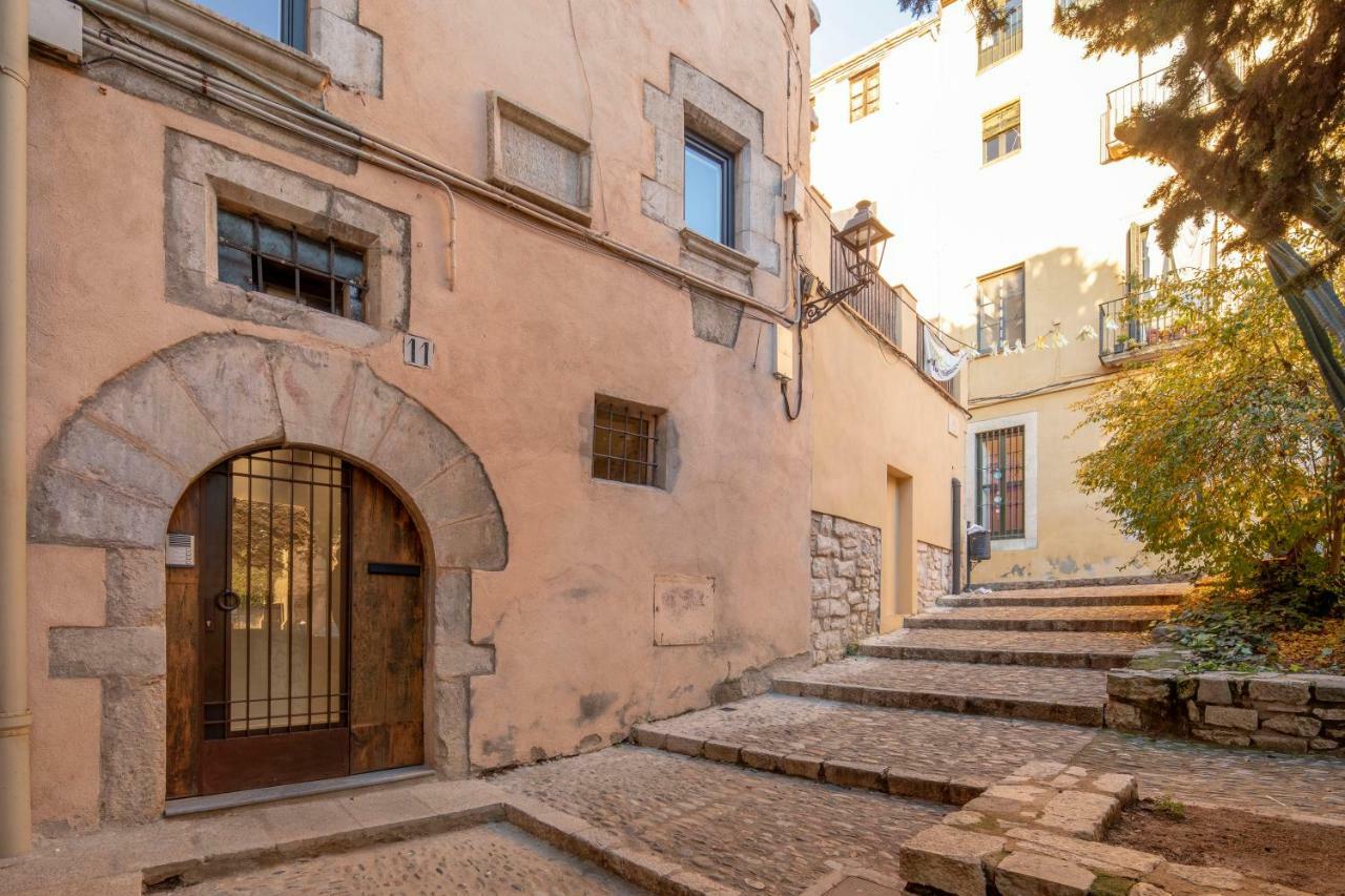 Apartamento Historico En El Barri Vell Girona Lejlighed Eksteriør billede